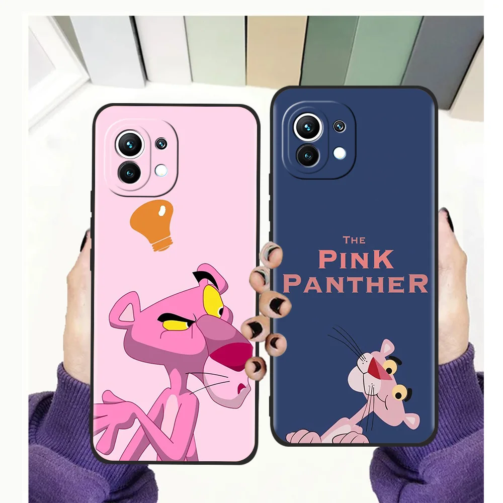 

Pink Panther Phone Case for Xiaomi Poco F3 X3 X4 GT NFC M3 Mi 9T 11 Ultra 11X 11i Note 10T Pro Lite 5G Silicone Cover Coque TPU