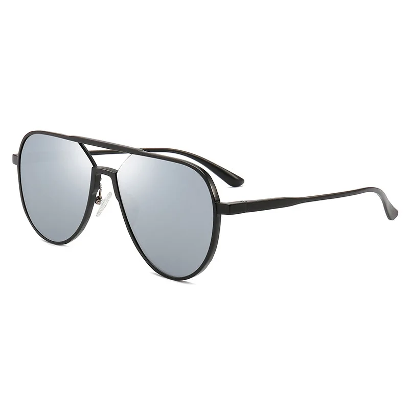 

2022 men's Aluminium Magnesium frame polarized sunglasses outdoor sport man glasses 2pcs