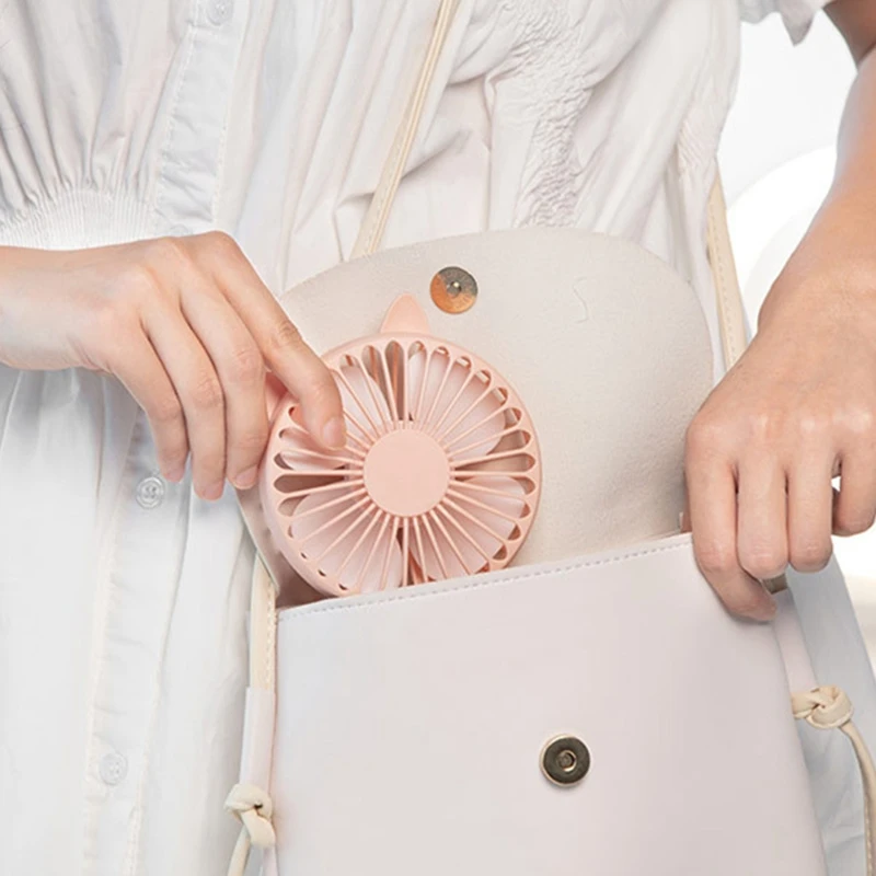 

USB Small Fan N11 Mini Rechargeable Portable Office Handheld Desktop