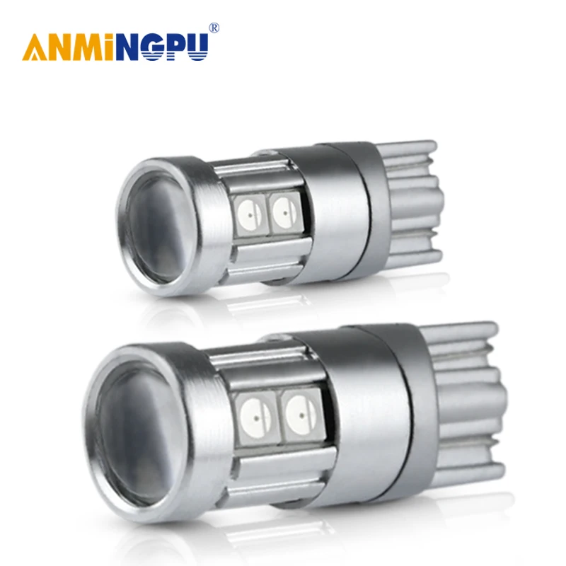 ANMINGPU 2X T10 Led Canbus 3030 SMD W5W для габаритные фонари автомобиля номерной знак света