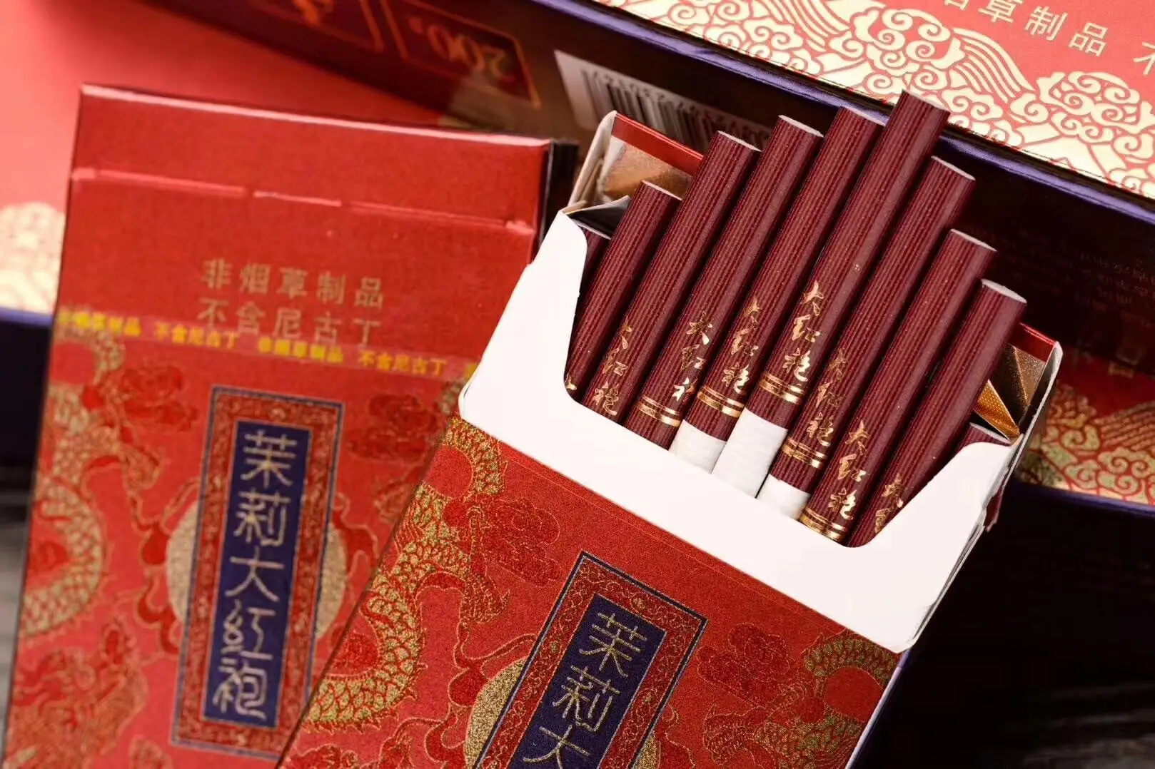 Жасмин Dahongpao чай для курения Qingfei fine чай для курения не табачные изделия