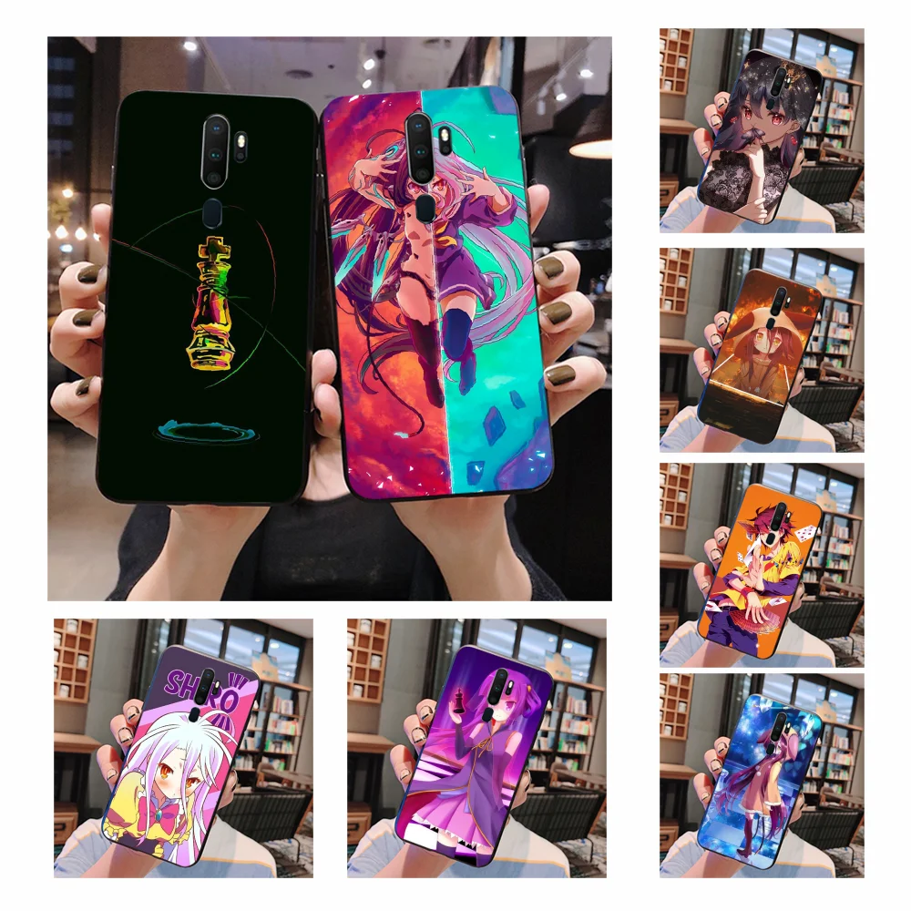 NBDRUICAI Аниме игра без жизни ТПУ Мягкий силиконовый чехол для телефона Oppo A5 A9 2020 A11x