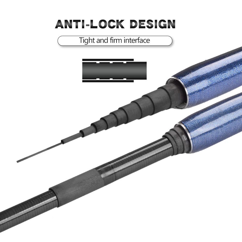 Легкая телескопическая удочка Bakawa-CJ из углеродного волокна 1 8 м 2 4 7 3 0 5 6 - купить