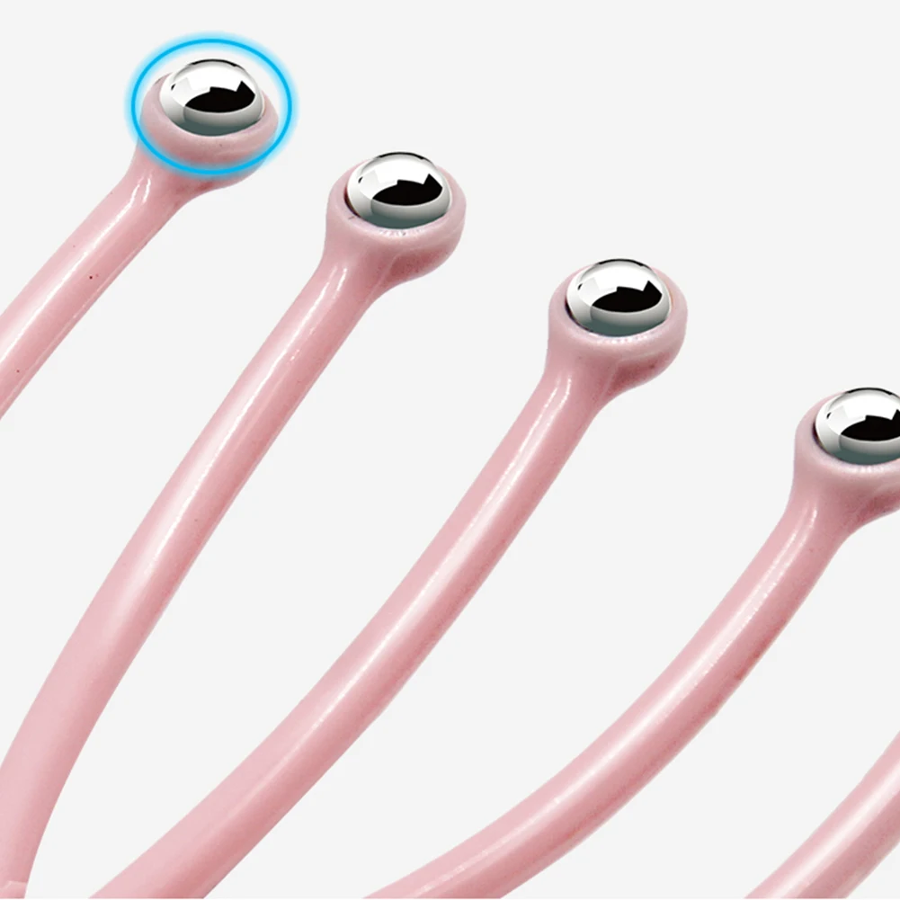 

Hot Selling Portable Five Finger Head Scalp Steel Ball Head Massage Relaxation Anti Hair Loss Stress Reliever