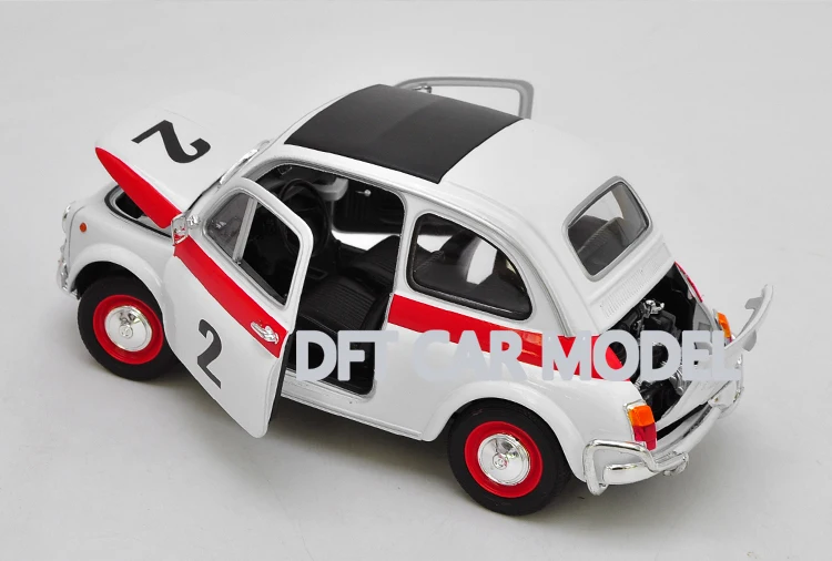 1:18 сплав игрушка с инерционным механизмом транспортных средств Нуова 500 1957 автомобиль модель детских игрушечных автомобилей авторизованный игрушки для детей