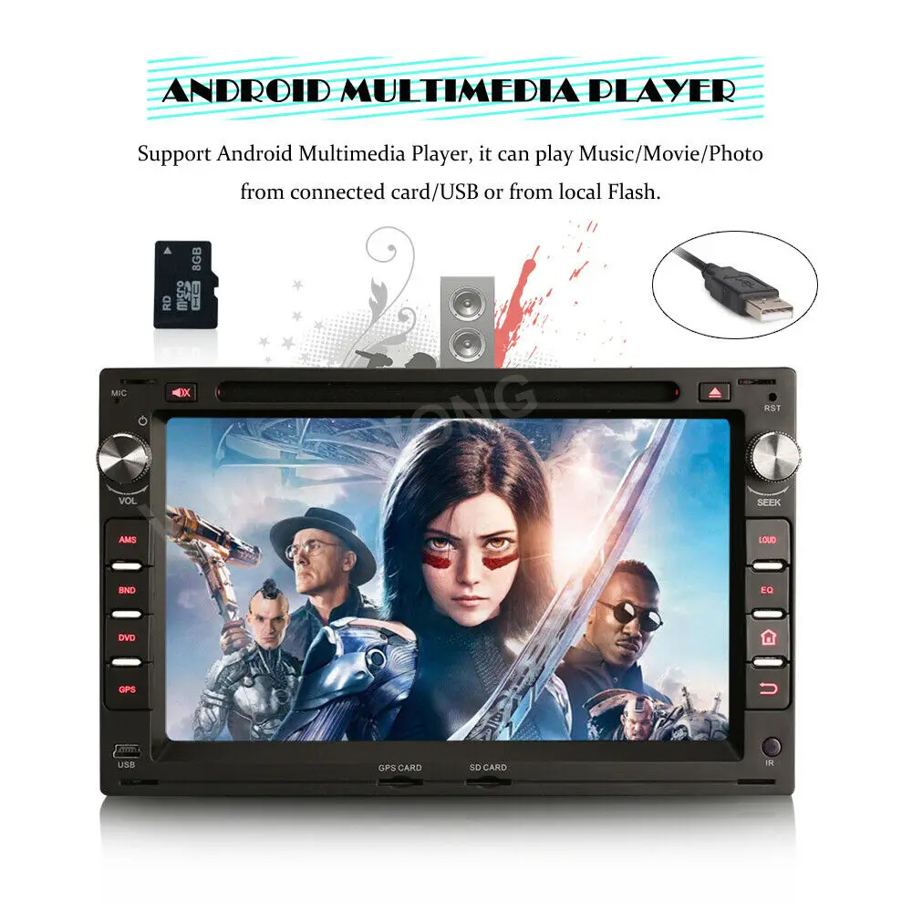 8 &quotAndroid 9 0 Bluetooth Автомобильный мультимедийный радио плеер wifi стерео gps СБ Navi для