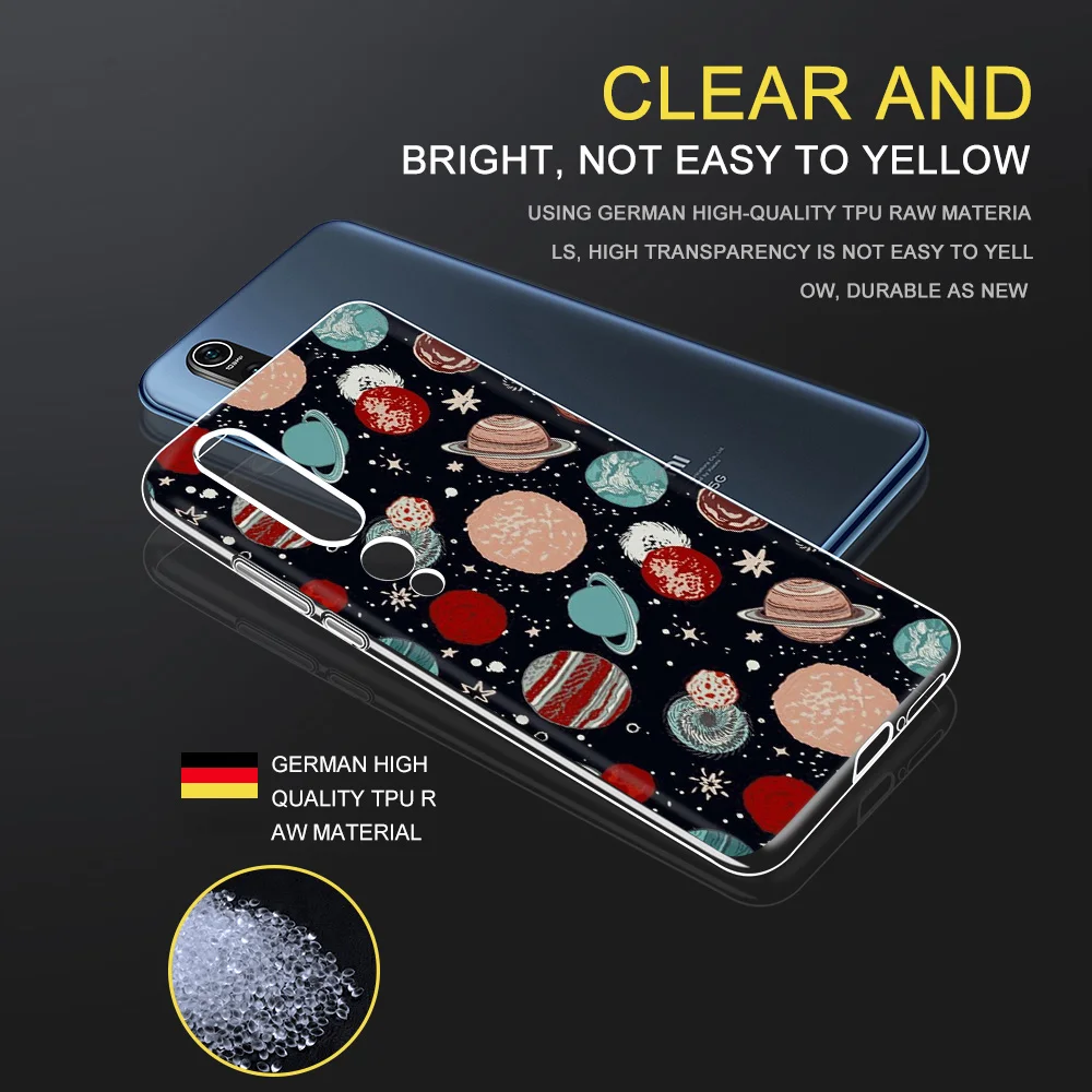 

Starry Text Case For Xiaomi MI Note 11 10 9 9T 10T Pro SE Lite F1 Poco M3 X3 Redmi Note 8T 9T 9 8 7 9A Pro Soft TPU Phone Fundas