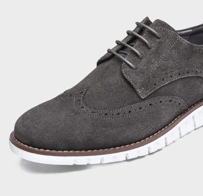 

youpin Mijia qimian Men's shoes lightweight sports derby shoes business casual broch shoes carved dress technology shoes