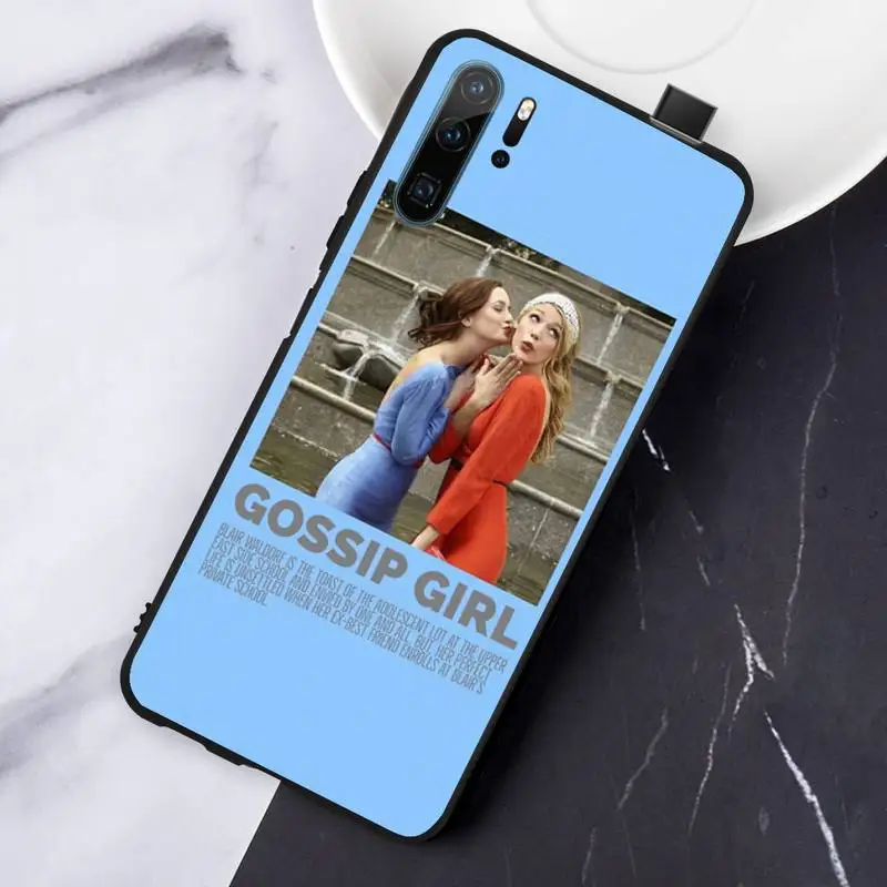 

TV Gossip Girl painting protective Phone Case For Huawei honor Mate P 10 20 30 40 Pro 10i 9 10 20 8 x Lite