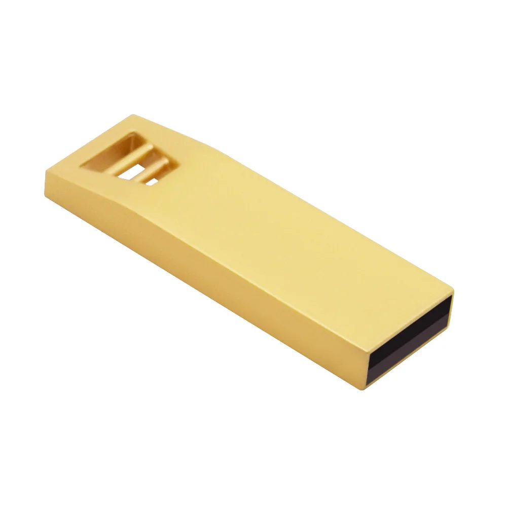 Металлический USB флеш накопитель с бесплатным логотипом 32 ГБ 16 64