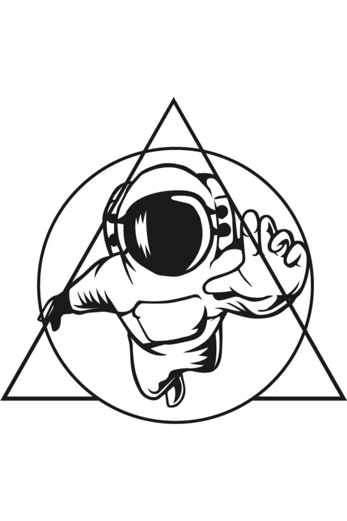 

Space Astronaut Wall Decor Laser Cut Wood Wall Decoration