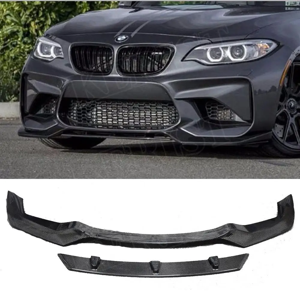 Передний разветвитель f 87 из углеродного волокна для BMW M2 206 2018 передний