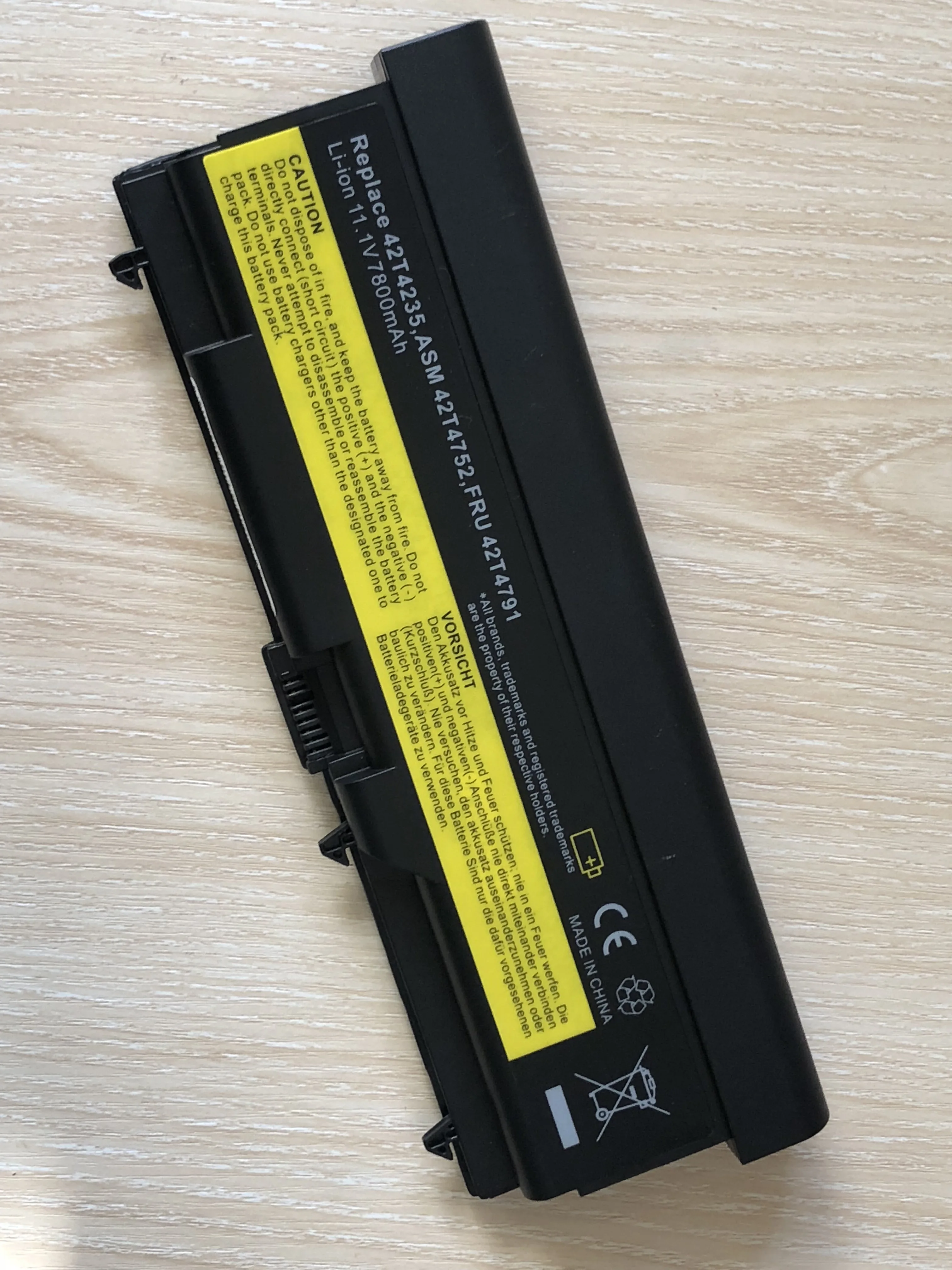 Аккумулятор 7800 мАч для ноутбука Lenovo ThinkPad L421 L510 L512 L520 SL410 SL510 T410 T410i T420 T510 T510i T520 T520i W510