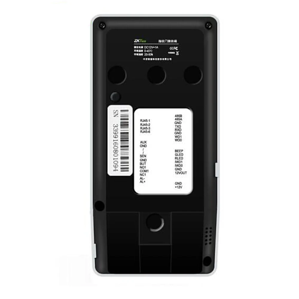 2 4 дюймовый ЖК Wi-Fi TCP/IP RS485 Usb биометрический контроль доступа по отпечатку пальца