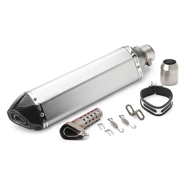 

Good New Small Hexagon Slip-on Motorcycle ATV Exhaust Muffler Pipe Killer Silencer Exhaust System Professional Spare Parts Motor