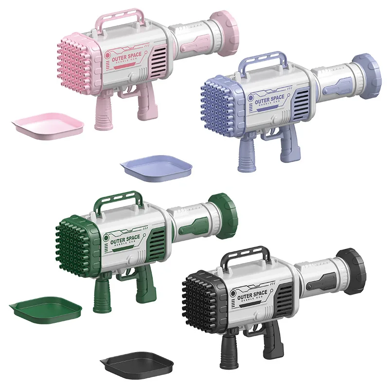 Новинка Лидер продаж пузырьковый пистолет с 60 отверстиями электрическая
