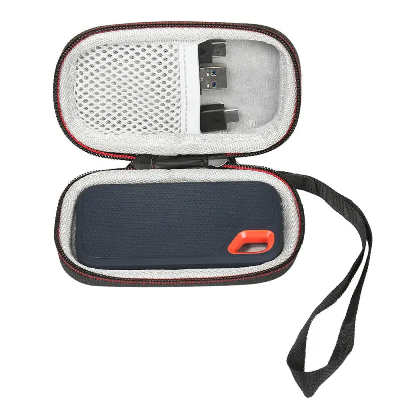 Жесткий Чехол для sandisk 250 ГБ/500 Гб/1 ТБ/2 ТБ Экстремальный портативный SSD SDSSDE60 | Багаж