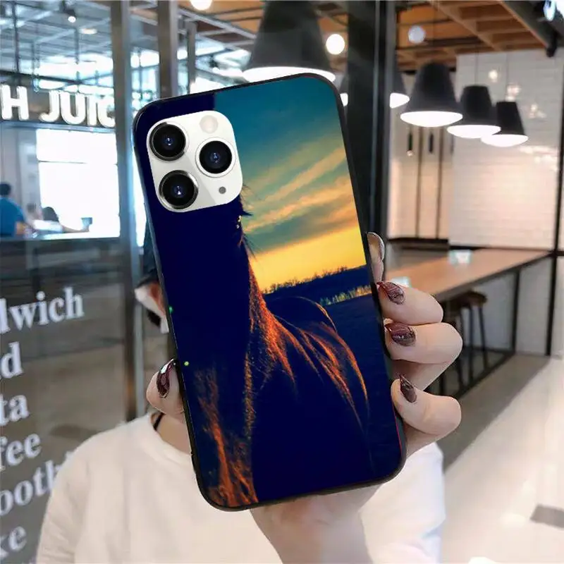 

Great beauty horse Phone Case for iPhone 11 12 pro XS MAX 8 7 6 6S Plus X 2020 XR Mini