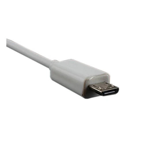 USB линии передачи данных OTG MICRO телефонные usb Кабель-адаптер (белый) | Электроника