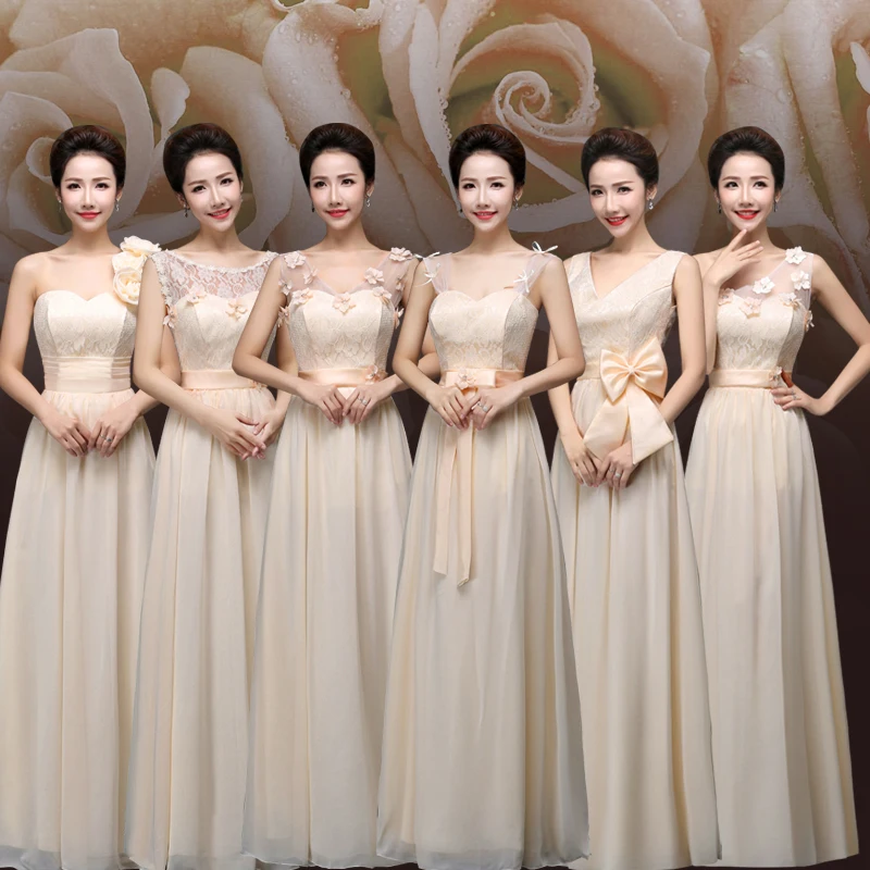 Плюс размер платье подружки невесты для свадебной вечеринки v образным вырезом