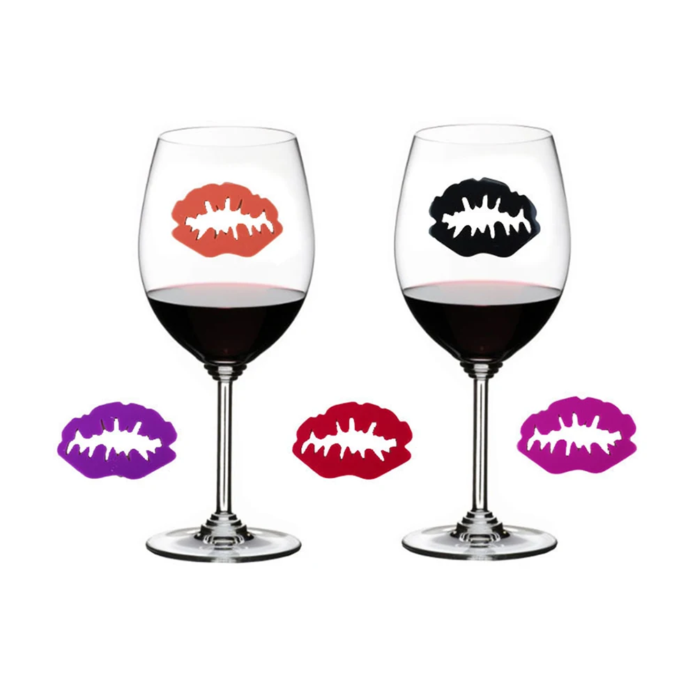 6 шт./компл. из силикатный гель для вина Стекло Стикеры напиток холодильная Еда