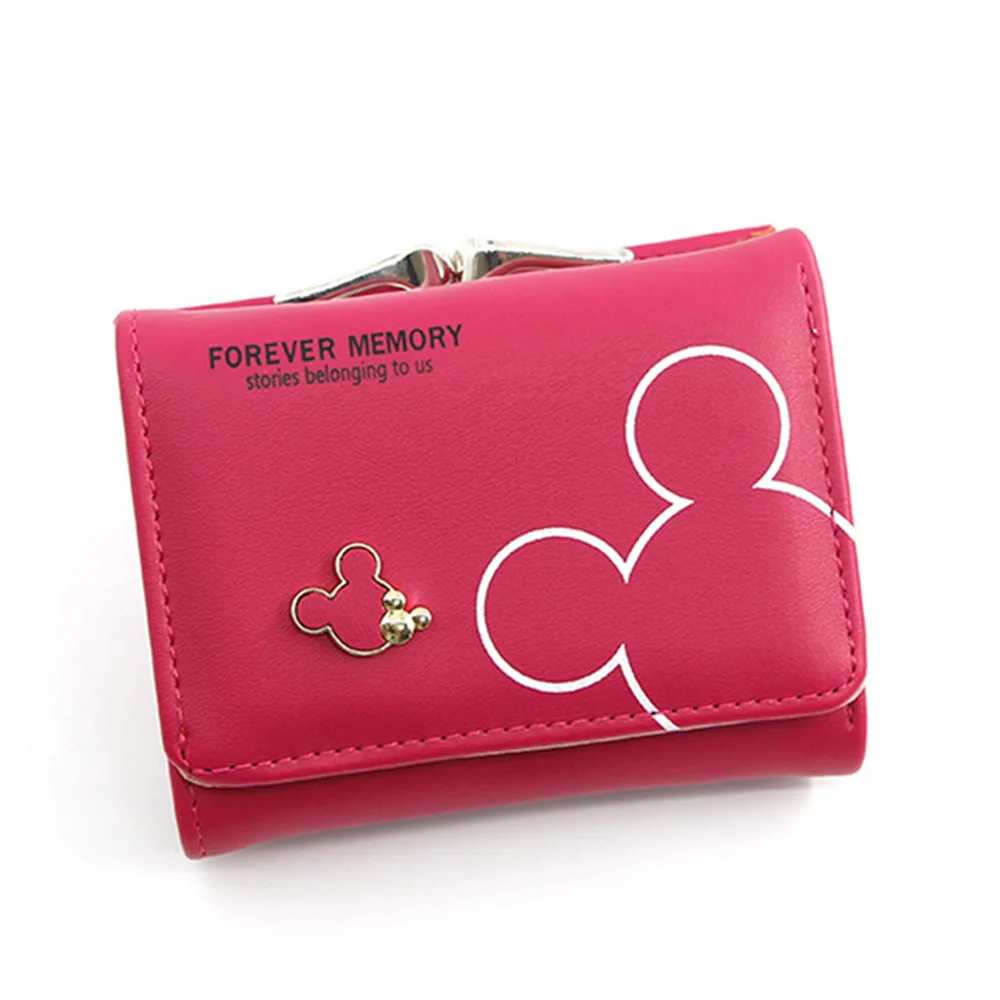 Новые женские маленькие кошельки милый дизайн из искусственной кожи Короткие