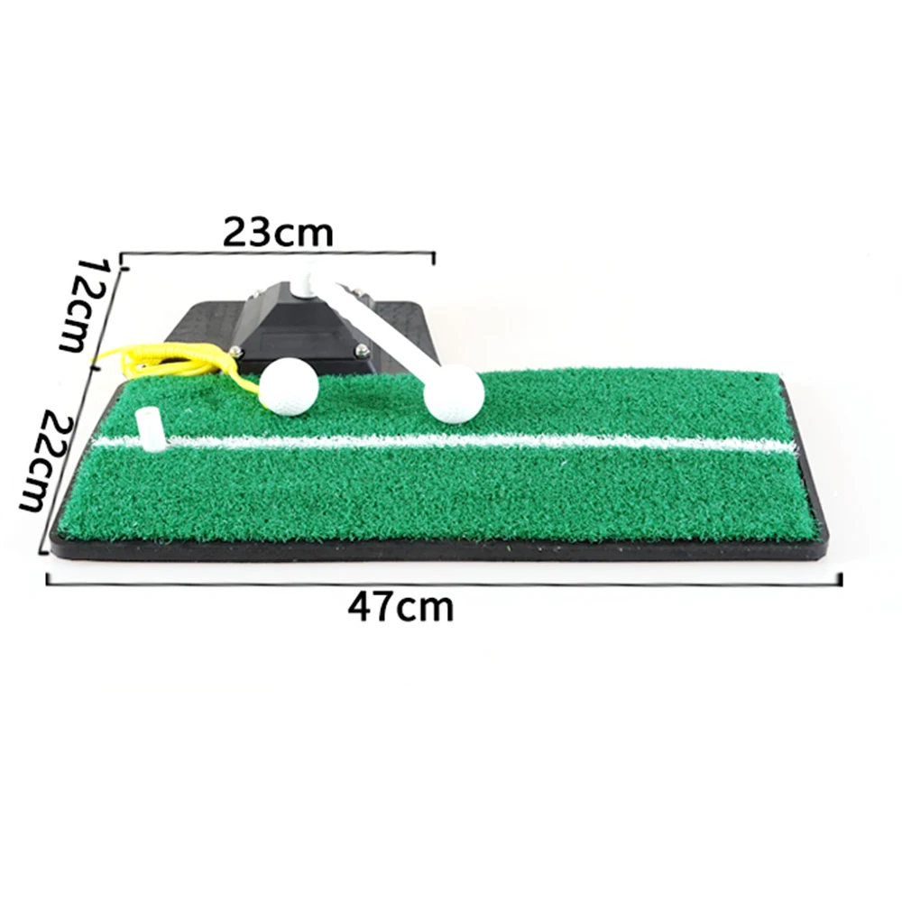

Golf Hitting Mat Indoor Golf Training Swing Batting Grass Pad With Oxford Tee Outdoor Golf Training Aids Accessories
