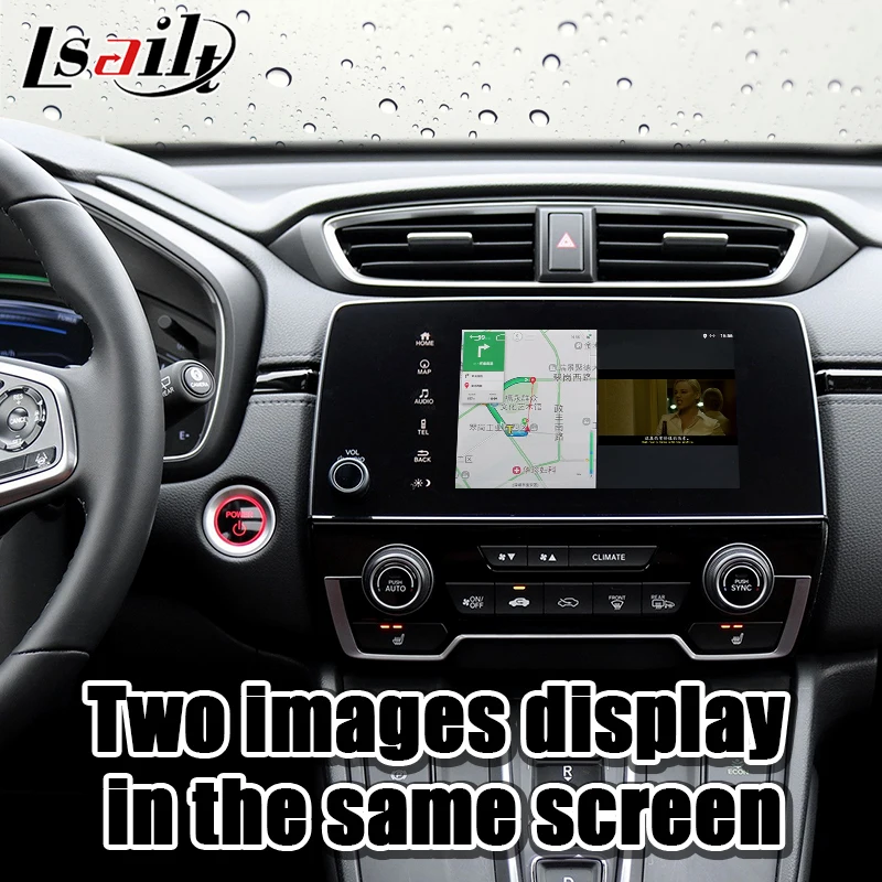 Подключи и работай Android 7 1 видеоинтерфейс для Honda CR-V 2018-2019 интерфейс carplay Поддержка