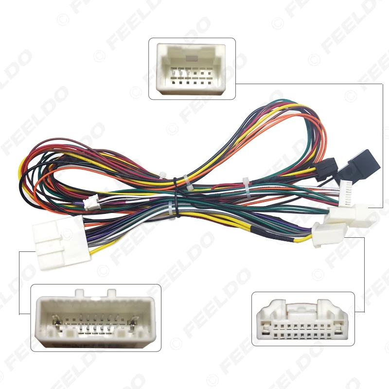 Автомобильная аудиосистема FEELDO 16pin Android Power Calbe с can-шиной для Nissan Teana DVD плеер