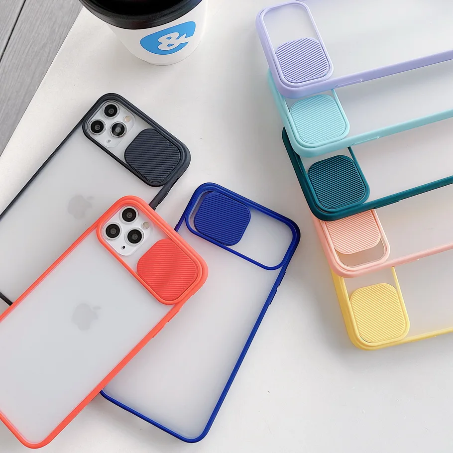 Защитный чехол для камеры iPhone 12 11 Pro max матовая прозрачная задняя крышка SE 2020 X XR XS