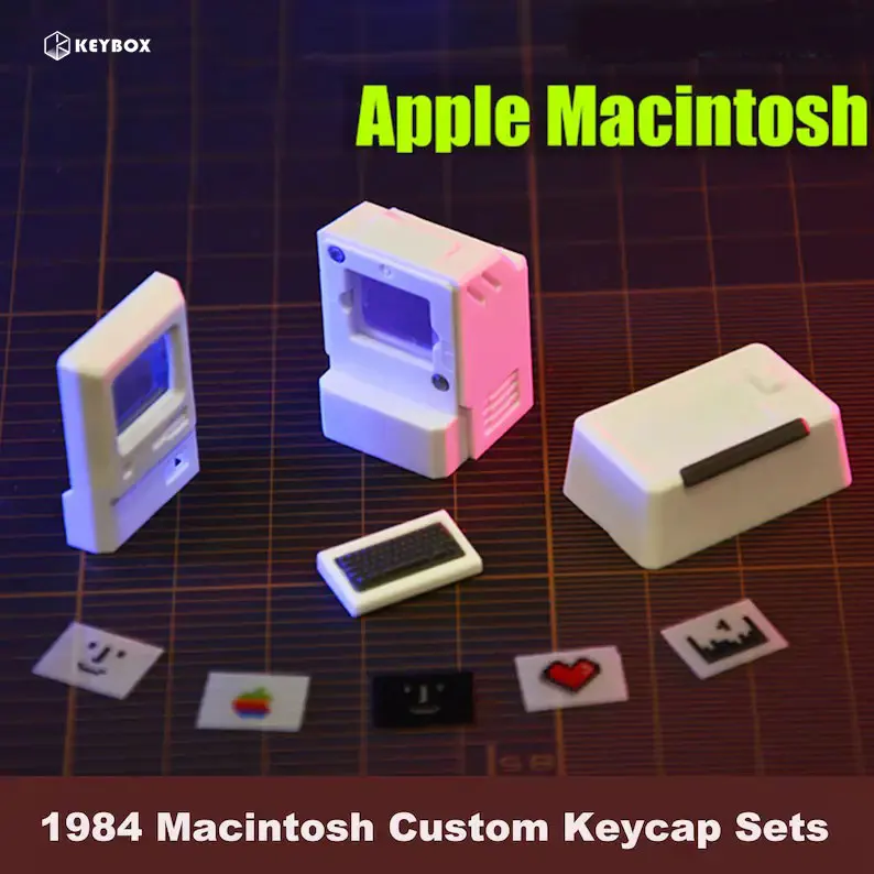 Специальная механическая клавиатура DIY Keycap Retro Mac Macintosh | Компьютеры и офис