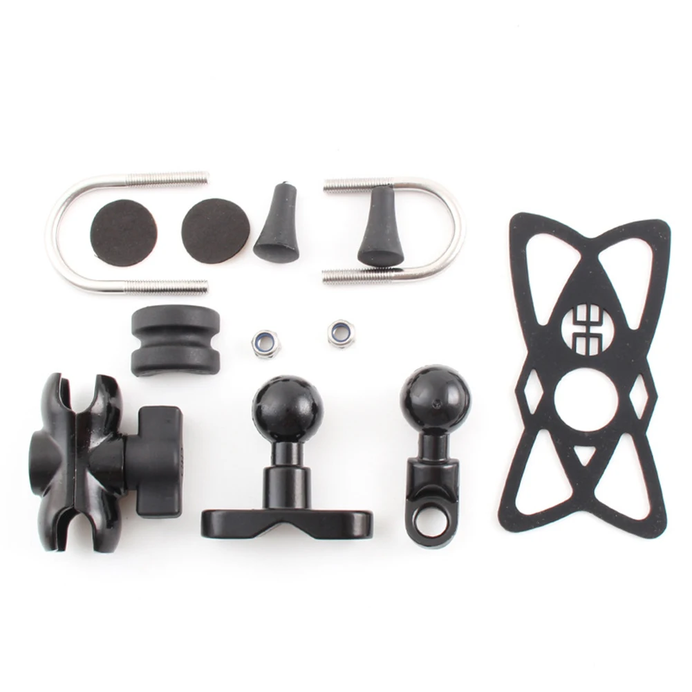 Держатель для телефона мотоцикла из алюминиевого сплава вращающийся держатель