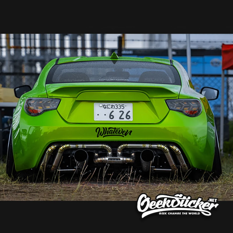 Какие бы водонепроницаемые персонализированные автомобильные наклейки JDM