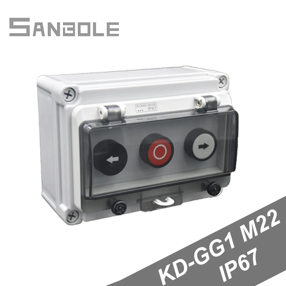 3 положения левая/правая наружная Водонепроницаемая нажимная кнопка