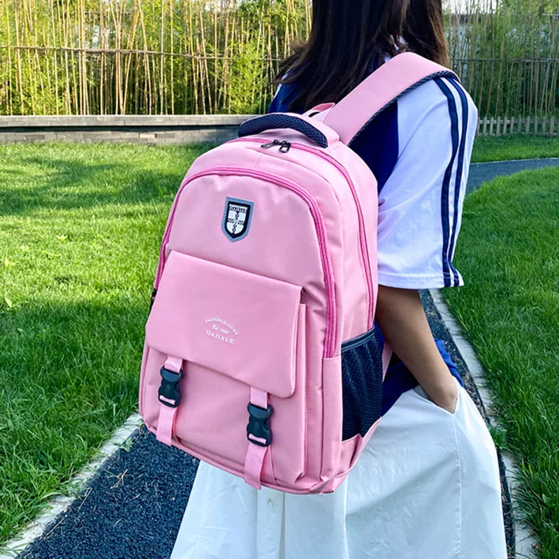 Модные вместительные рюкзаки унисекс водонепроницаемые нейлоновые школьные