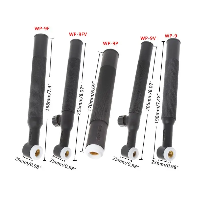 Головка пистолета для аргоновой дуговой сварки с газовым охлаждением сварочные