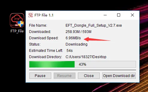 EFT Pro2 ключ/EFT+ FTP ключ 2 в 1 ключ