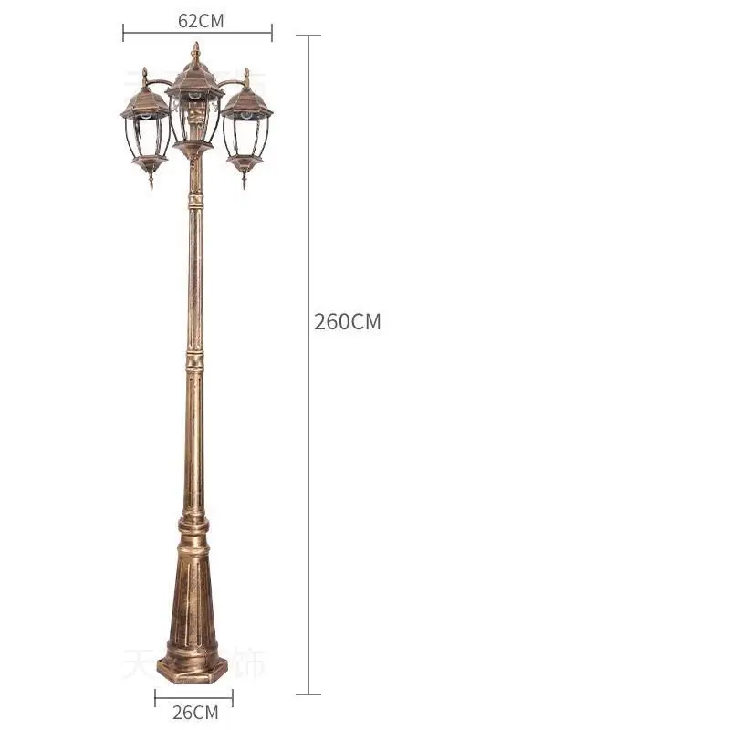 Светодиодная лампа Tuinlamp в квадратном стиле нарусветильник дорожный фонарь для