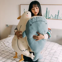 no pollution plush whale fox brown toys stuffed animals baby product pillow doll stuffed kids toys appease girl birthday gifts