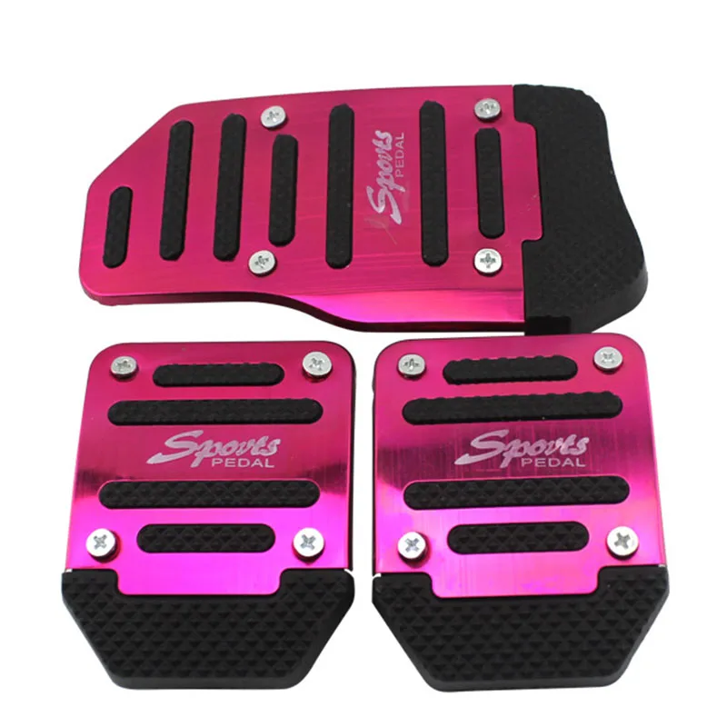 Автомобильные противоскользящие педали из алюминиевого сплава аксессуары для