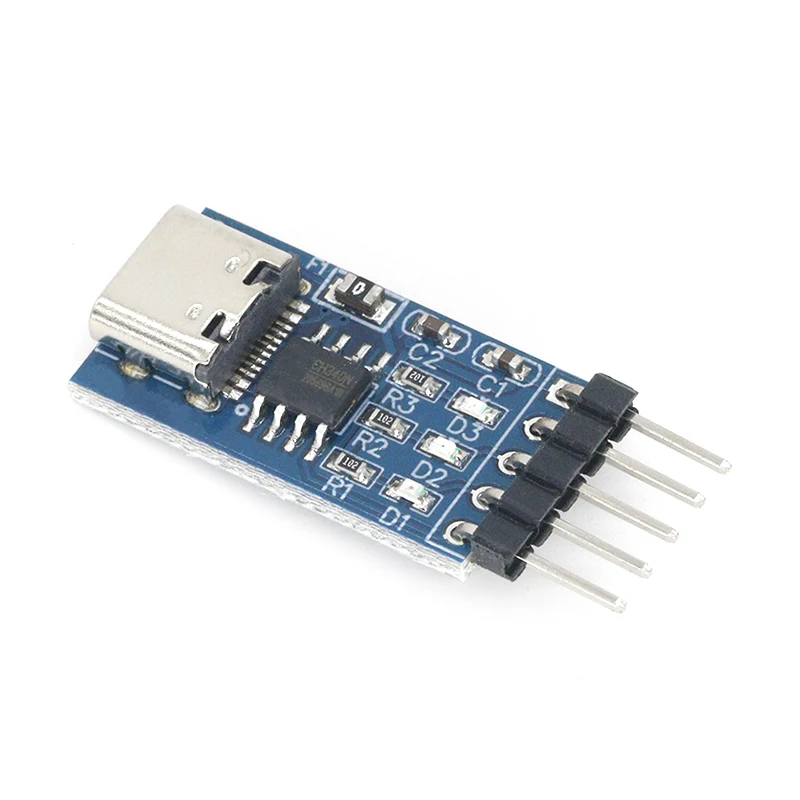 Модуль ch340n usb-c/TTL для последовательного порта Обновление MCU линия загрузки кисти |