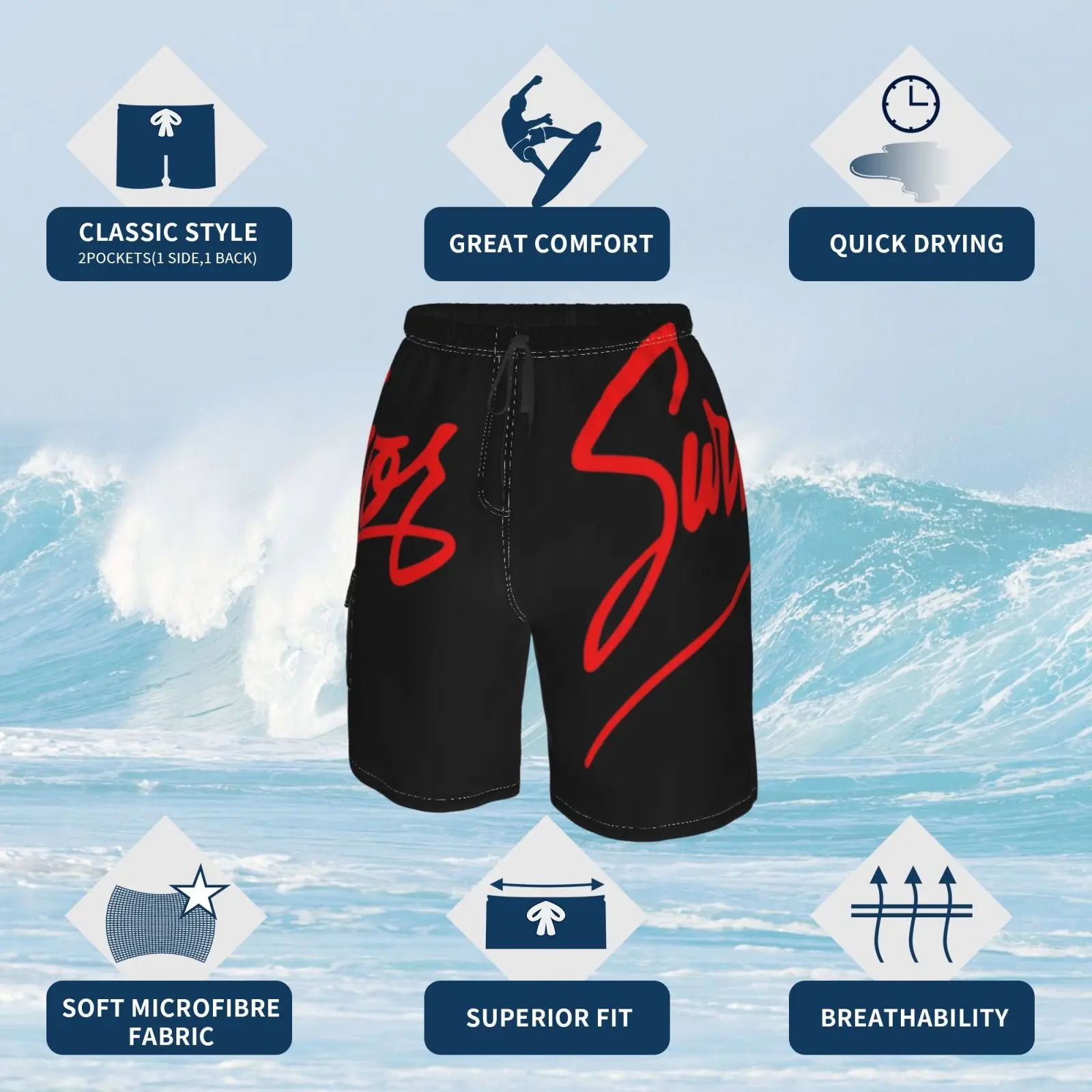 Пляжные шорты браслет выживания Aor забавная повязка|Плавки и пляжные шорты| |