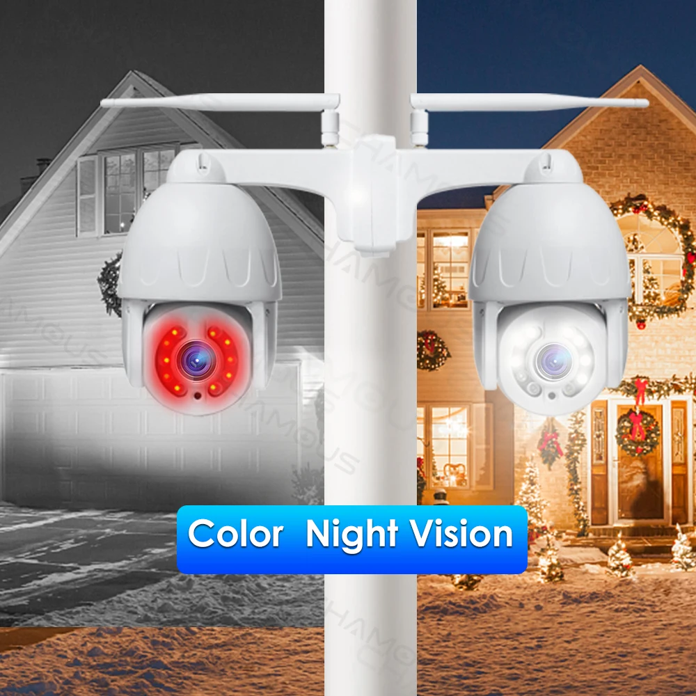 5-мегапиксельная камера видеонаблюдения CamHi с 20-кратным оптическим зумом