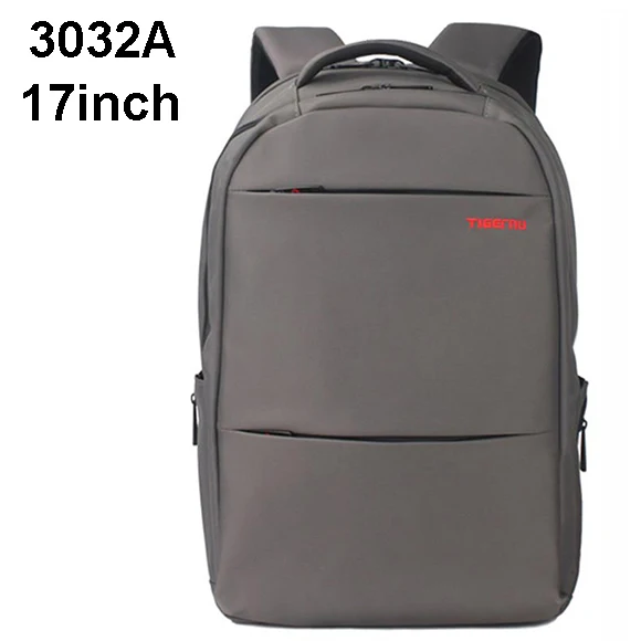 3032A Light Grey 17 Tigernu Противоугонная 20L Большая Емкость 15.6 дюймов Колледж Рюкзаки Мужчины Черный Рюкзак Женский Женский рюкзак Сумка для ноутбука 15.6 17 дюймов - Цвет: 3032A Light Grey 17
