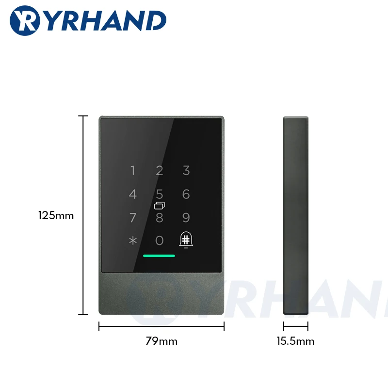 Ttlock P66 WiFi приложение считыватель доступа Электронная мебель цифровая клавиатура