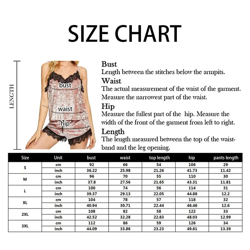 

Women Solid Color Pajamas Set Two Pieces Set Sleeveless Lace Vest Elastic Waist Shorts Women Homewear