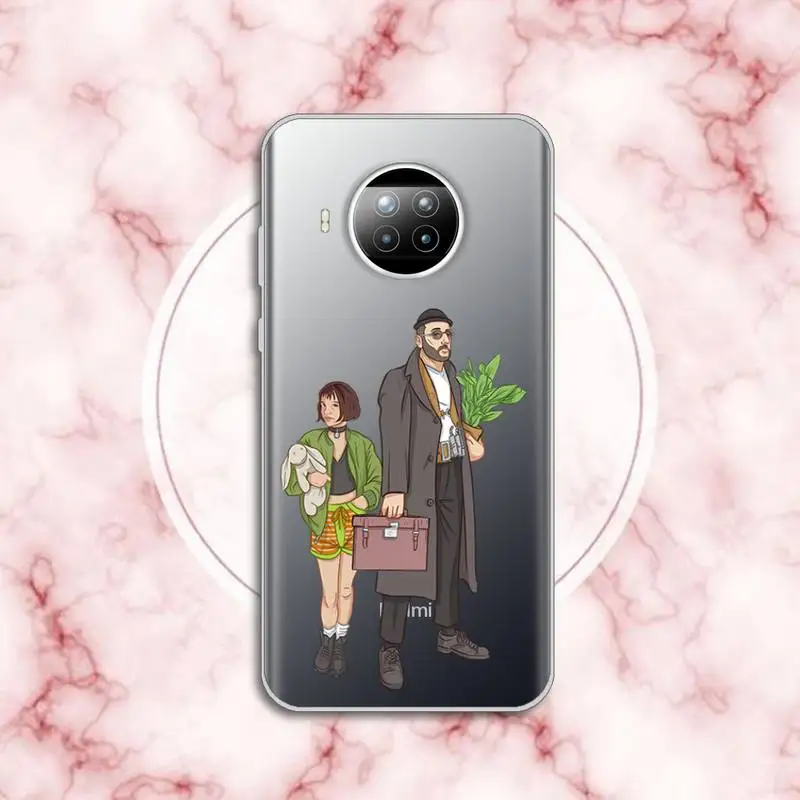 

Leon America movie Phone Case Transparent for Xiaomi Redmi note 10 t 8 9 pro lite 11