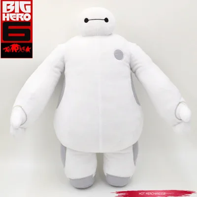 

Новинка, большой герой 6 Baymax, плюшевая кукла, игрушка-робот, мягкий плюшевый подарок на день рождения, 38 см