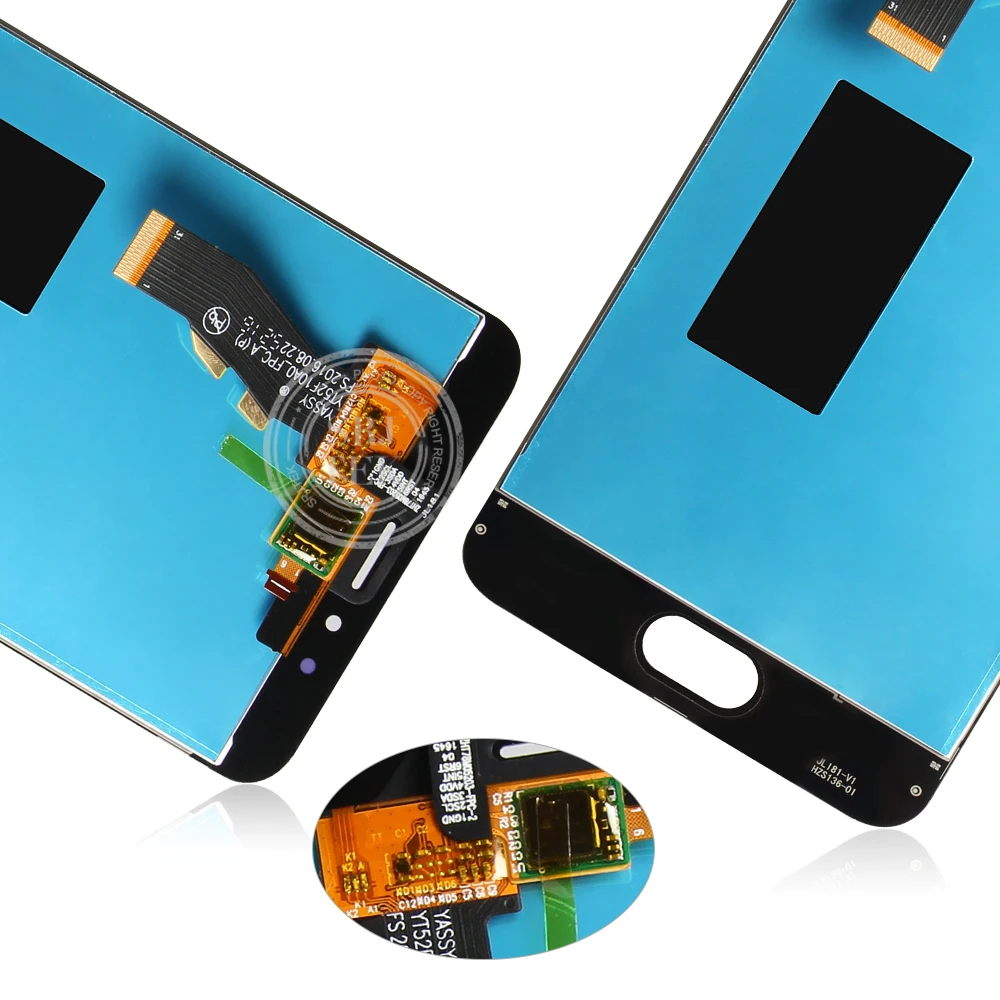 Srjtek для Meizu M5S ЖК дисплей панель сенсорный экран дигитайзер сенсор стекло полная