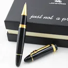 JINHAO 159 черная Золотая зажим Роскошная превосходная деловая офисная ручка для подписей ШАРИКОВАЯ РУЧКА НОВАЯ стандартная шариковая ручка